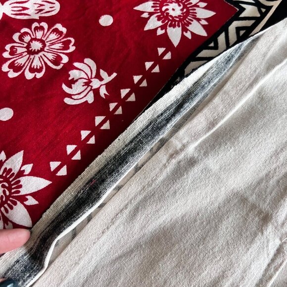 Hand Block Printed Pillow Sham Set - Picture 3 of 9